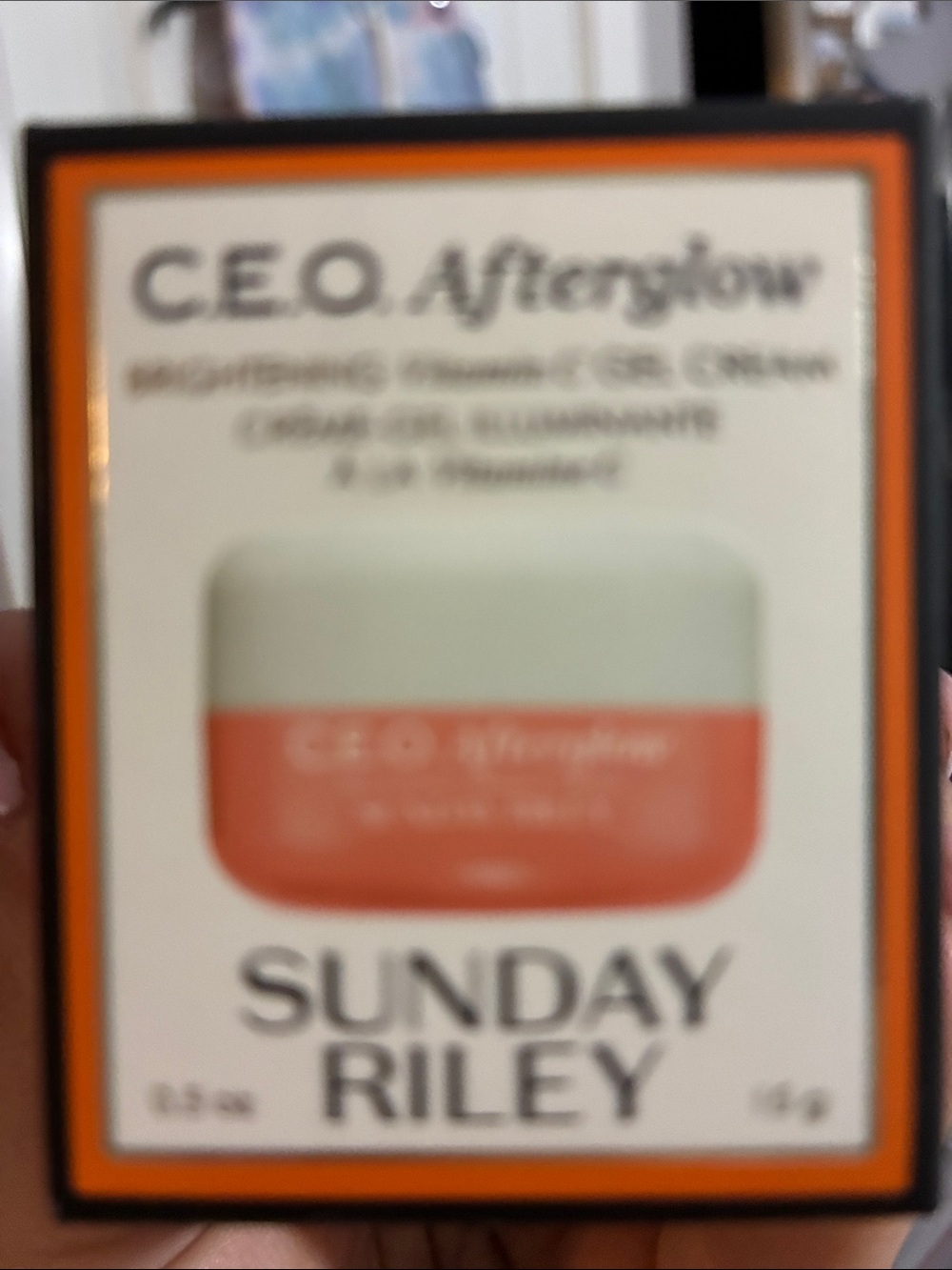 Sunday Riley Coral & White C.E.O. Afterglow Skincare Jar